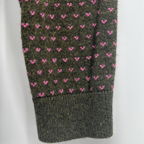 Talbots SHEEP YOKE RAGLAN CREWNECK PULLOVER Size P - Picture 7 of 9